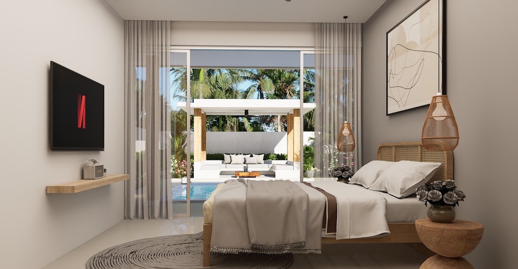 Lamai Pool Villas Koh Samui Bedroom