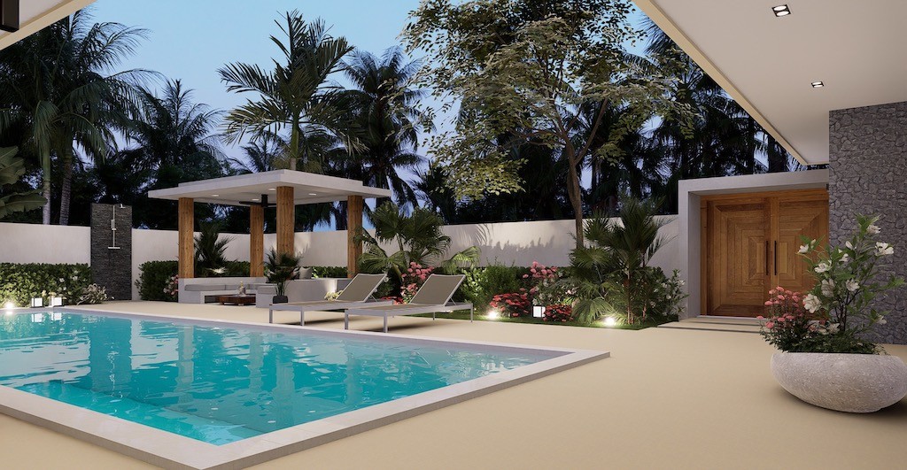 Lamai Pool Villas Koh Samui Terrace