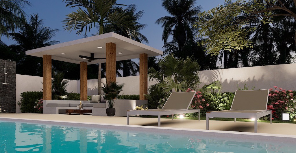 Lamai Pool Villas Koh Samui Sun Loungers