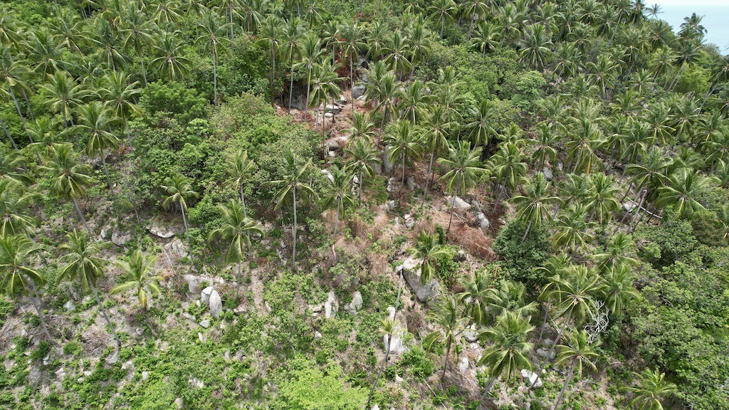 Lamai Sea View Land For Sale Aerial 2