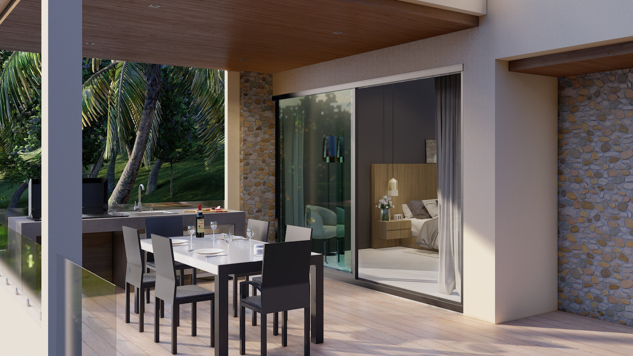 Lamai Villa Development Lamai Villa Development Covered Terrace