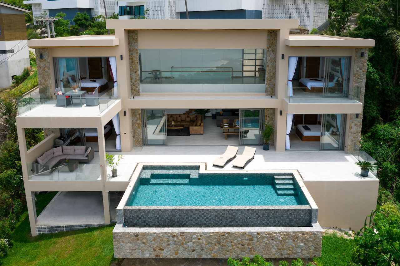 Lamai Villa Development Competed Villa Example