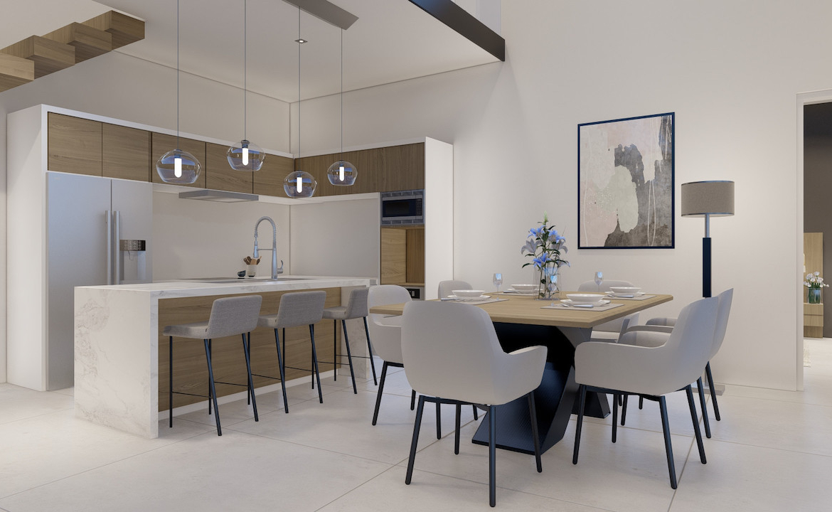 Kitchen & Dining Area