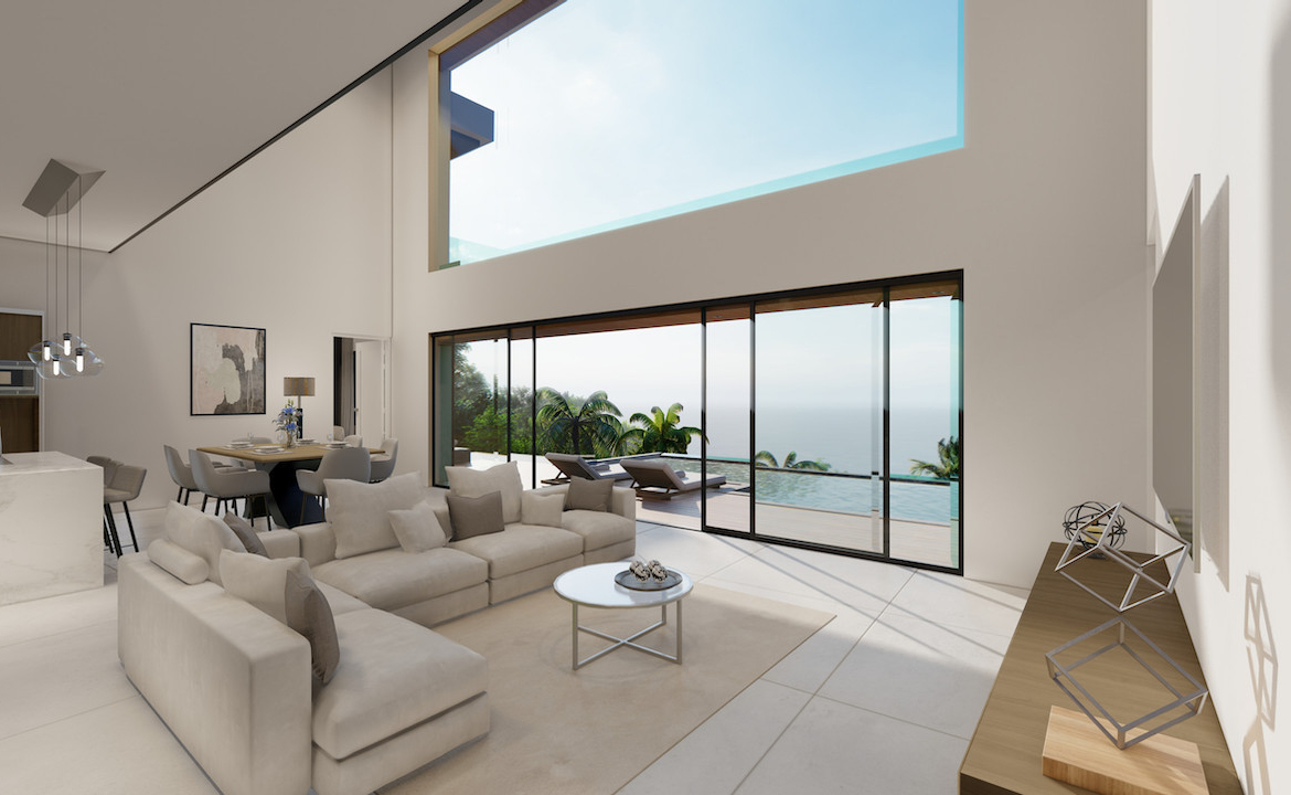 Lamai Villa Development Living Area