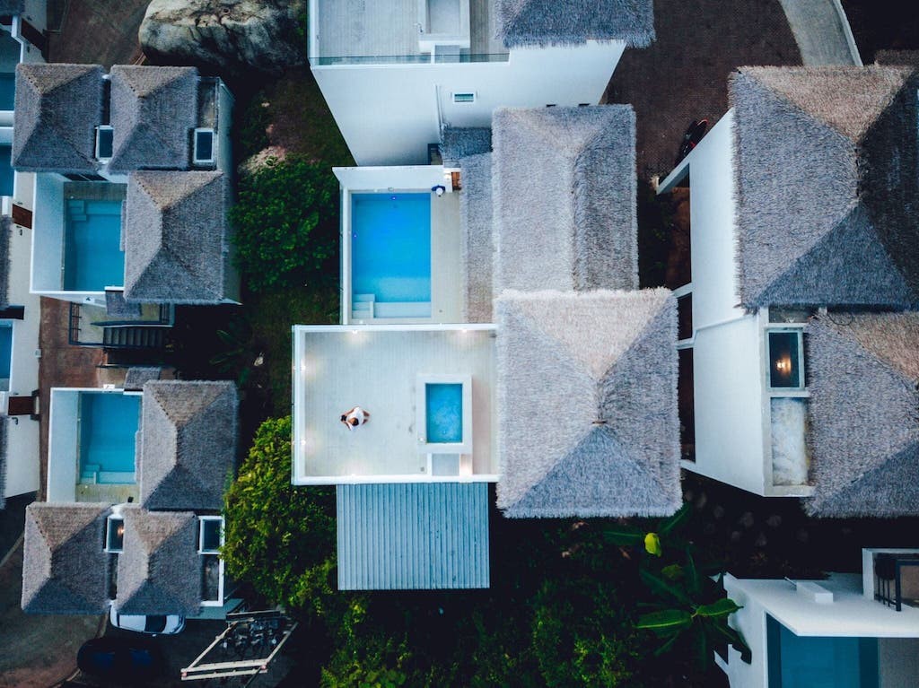 Lamai Villa Samui Aerial