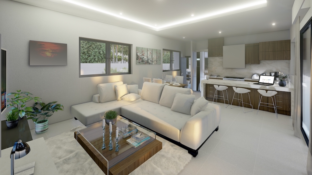 Lamai Villas For Sale Living Area
