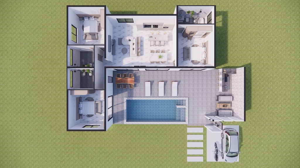 Lamai Villas For Sale In Koh Samui Floor Plan