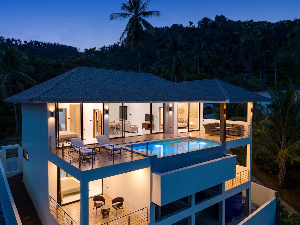 Lamai Villas For Sale Samui Night