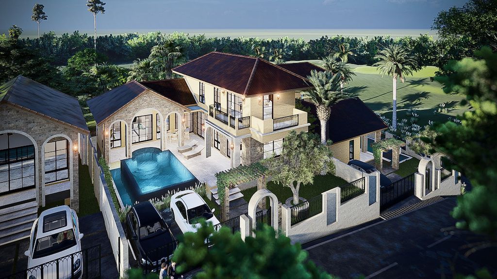 Lamai Villas Koh Samui Aerial