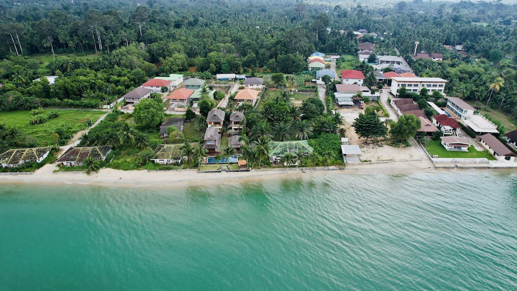 Aerial Front Of Land