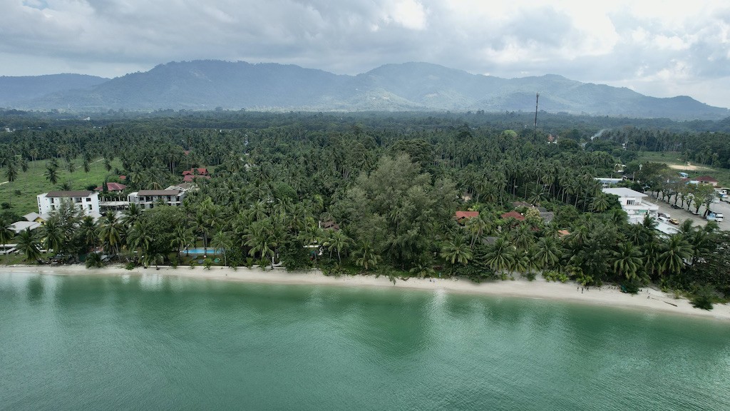 Lipa Noi Beachfront Land Aerial Image