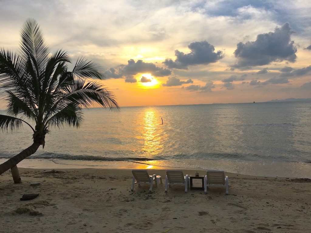 Lipa Noi Beachfront Land Samui Sunset