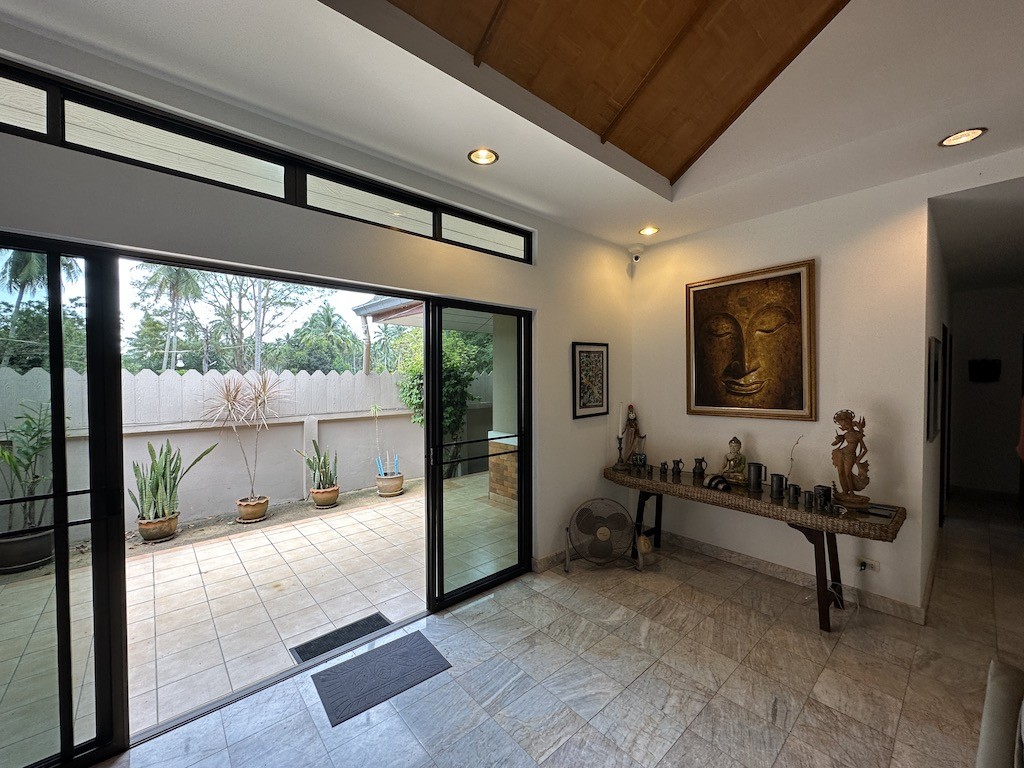 Lipa Noi Property Koh Samui Rear Entrance