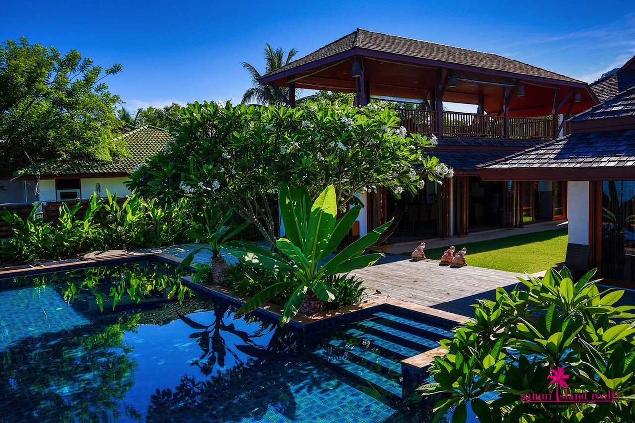 Lipa Noi Beach Villa For Sale Koh Samui Lipa Noi Beachfront Villa Exterior Image