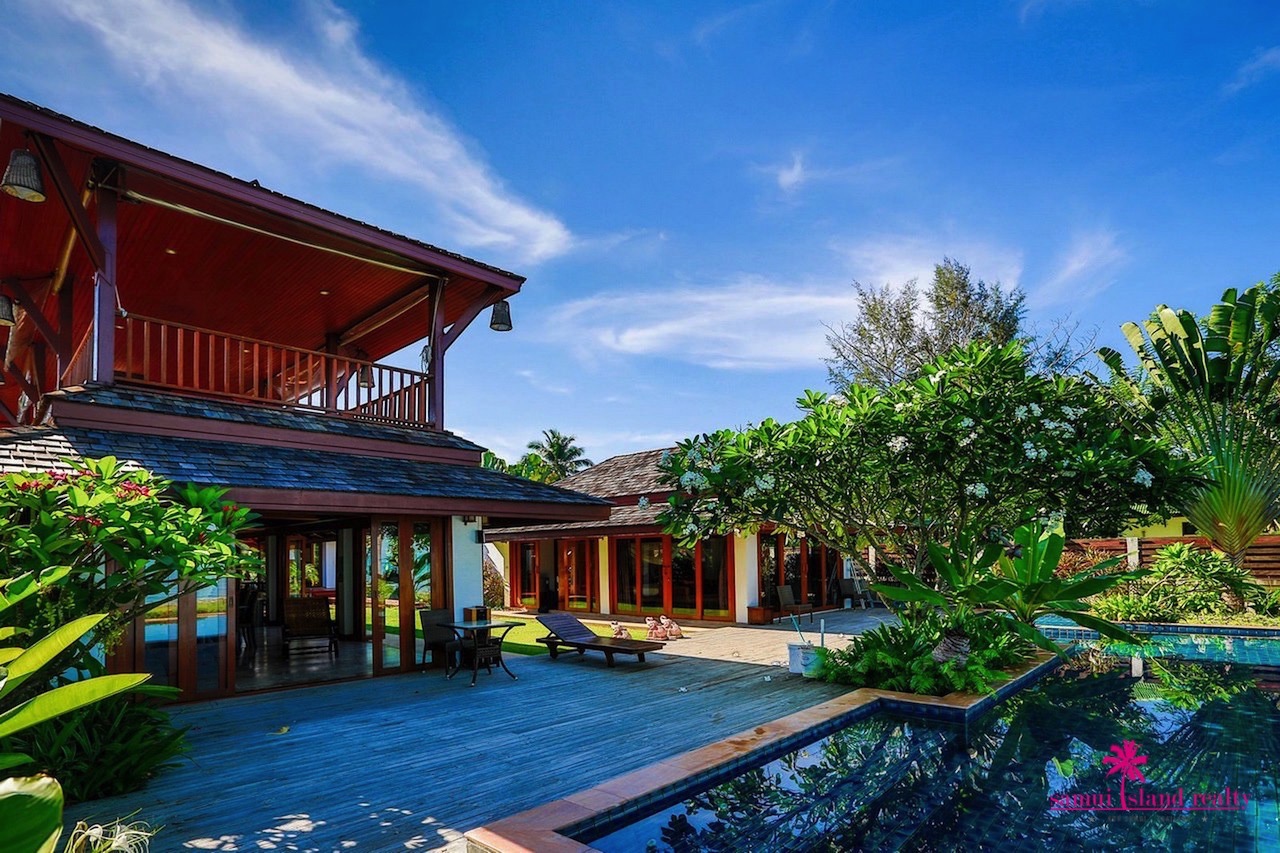 Lipa Noi Beach Villa For Sale Koh Samui Lipa Noi Beach Villa For Sale Koh Samui Exterior Front