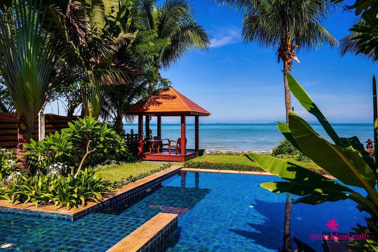 Lipa Noi Beach Villa For Sale Koh Samui Lipa Noi Beachfront Villa Pool Sala
