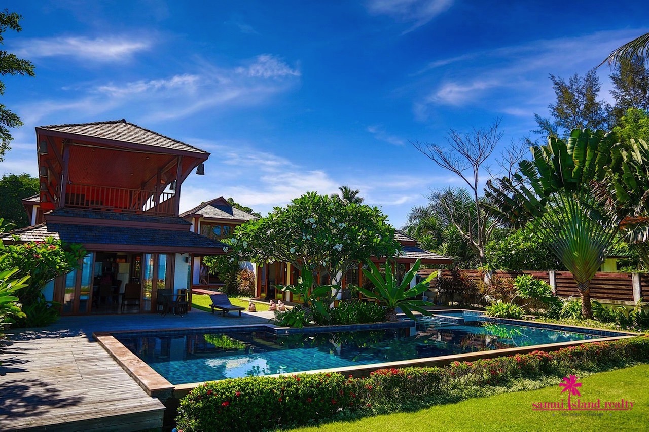 Lipa Noi Beach Villa For Sale Koh Samui Lipa Noi Beachfront Villa Swimming Pool