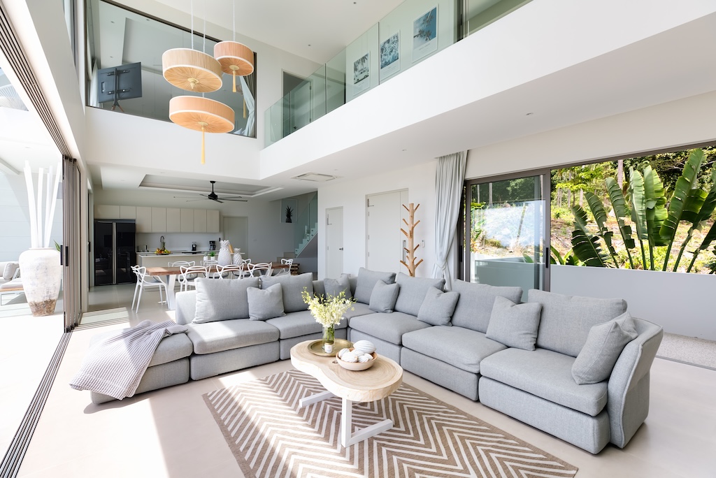 Longterm Villa Rental In Chaweng Noi Lounge