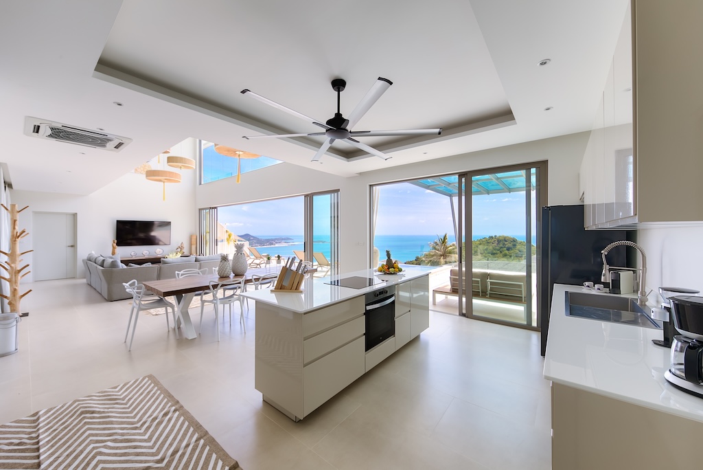 Longterm Villa Rental In Chaweng Noi Kitchen