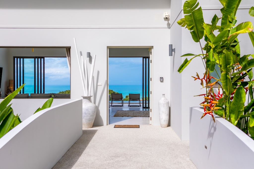 Longterm Villa Rental In Chaweng Noi Entrance