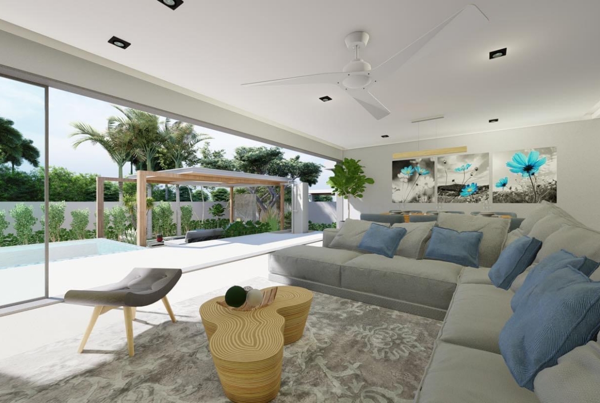 Lux Lamai Living Area