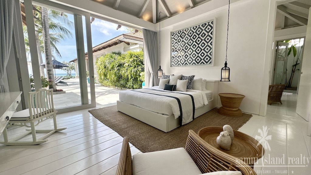Luxury Beachfront Property Koh Samui Bedroom