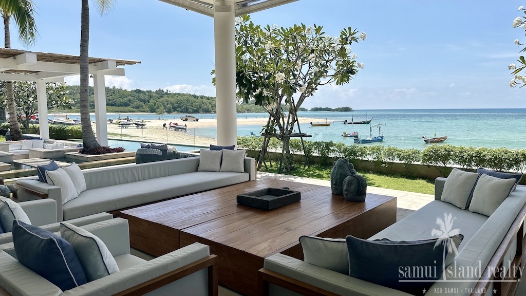 Luxury Beachfront Property Koh Samui View