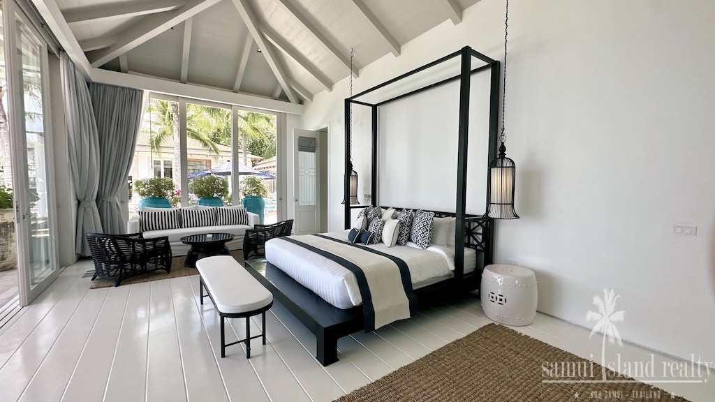 Luxury Beachfront Property Koh Samui Master Bedroom