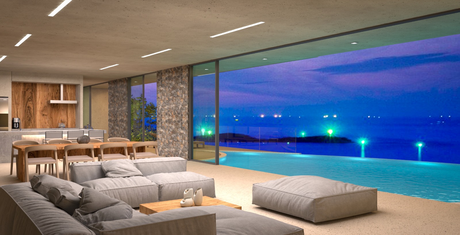 Luxury Investment Property Living Area