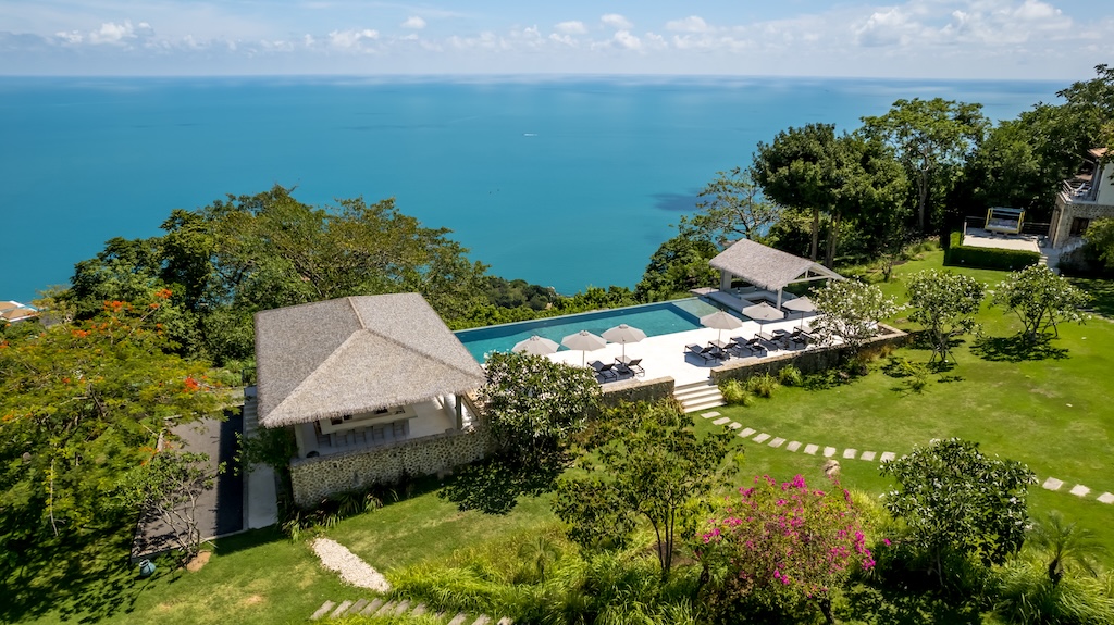 Luxury Koh Samui Property In Chaweng Noi Aerial
