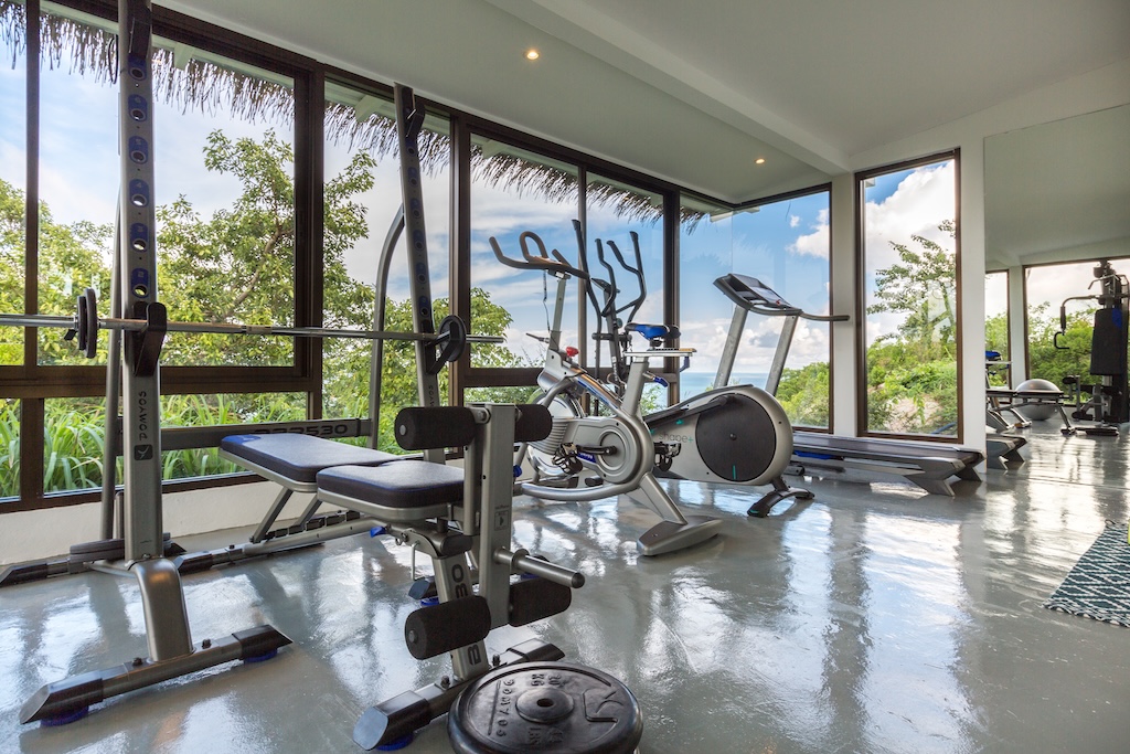 Luxury Koh Samui Property In Chaweng noi Gym