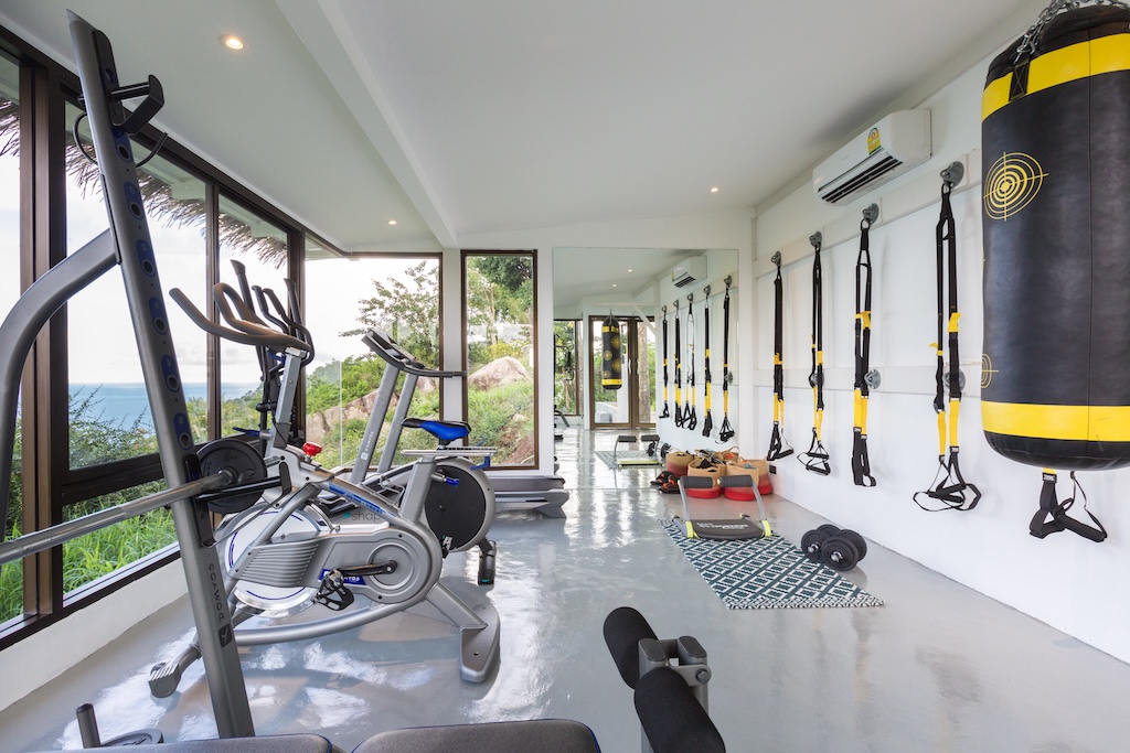 Luxury Koh Samui Property In Chaweng Noi Fitness Room