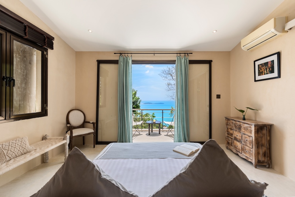 Luxury Koh Samui Property In Chaweng Noi Bedroom View