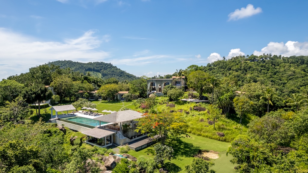 Luxury Koh Samui Property In Chaweng Noi Aerial