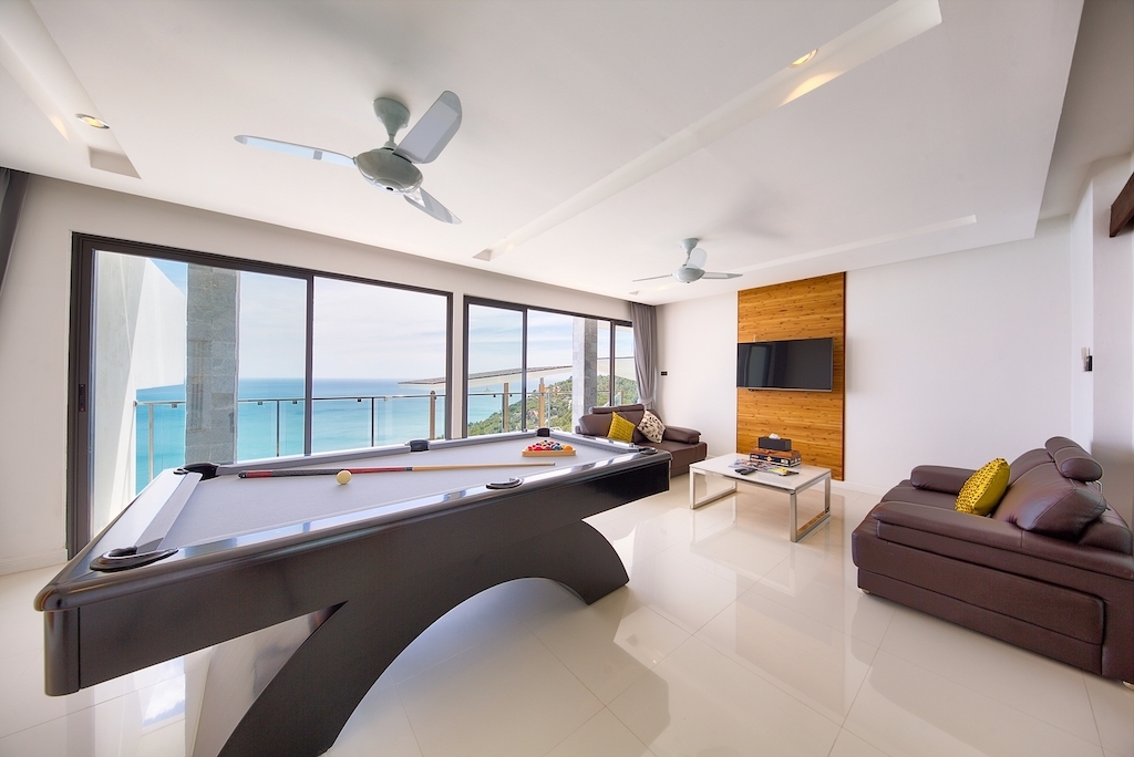 Luxury Koh Samui Property Pool Table