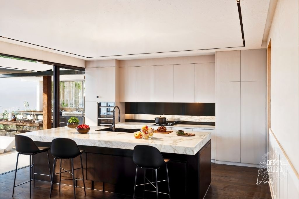 Luxury Koh Samui Sea View Villa Modern Kitchen
