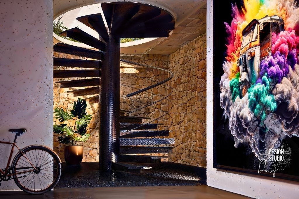 Luxury Koh Samui Sea View Villa Stairs