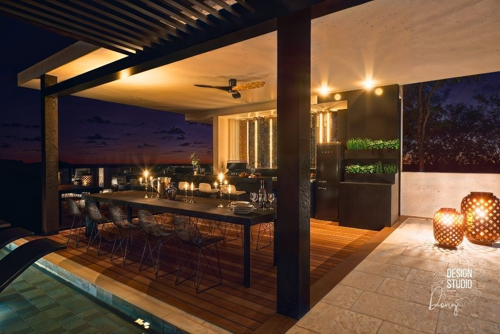 Luxury Koh Samui Sea View Villa Dining