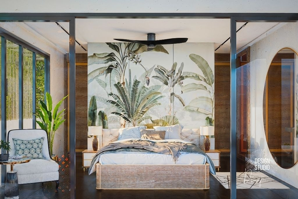 Luxury Koh Samui Sea View Villa Bedroom