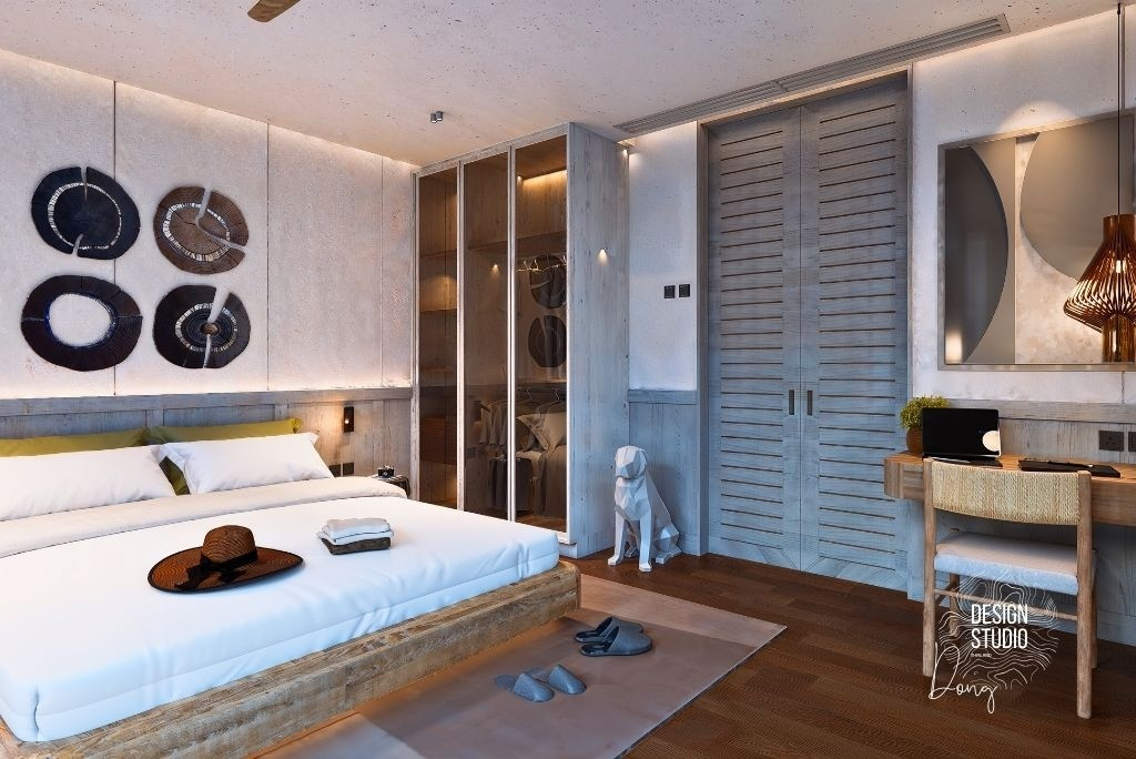 Luxury Koh Samui Sea View Villa Bedroom