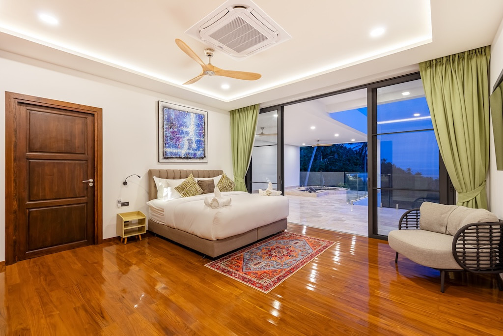 Luxury Koh Samui Villa Bedroom