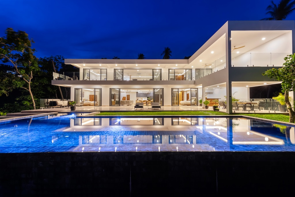 Luxury Koh Samui Villa Night