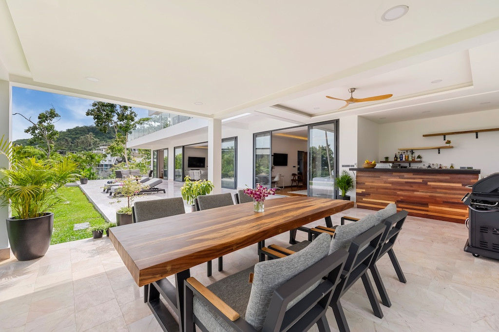 Luxury Koh Samui Villa Outdoor Dining