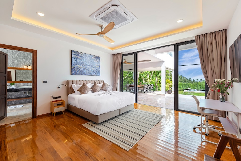 Luxury Koh Samui Villa Bedroom
