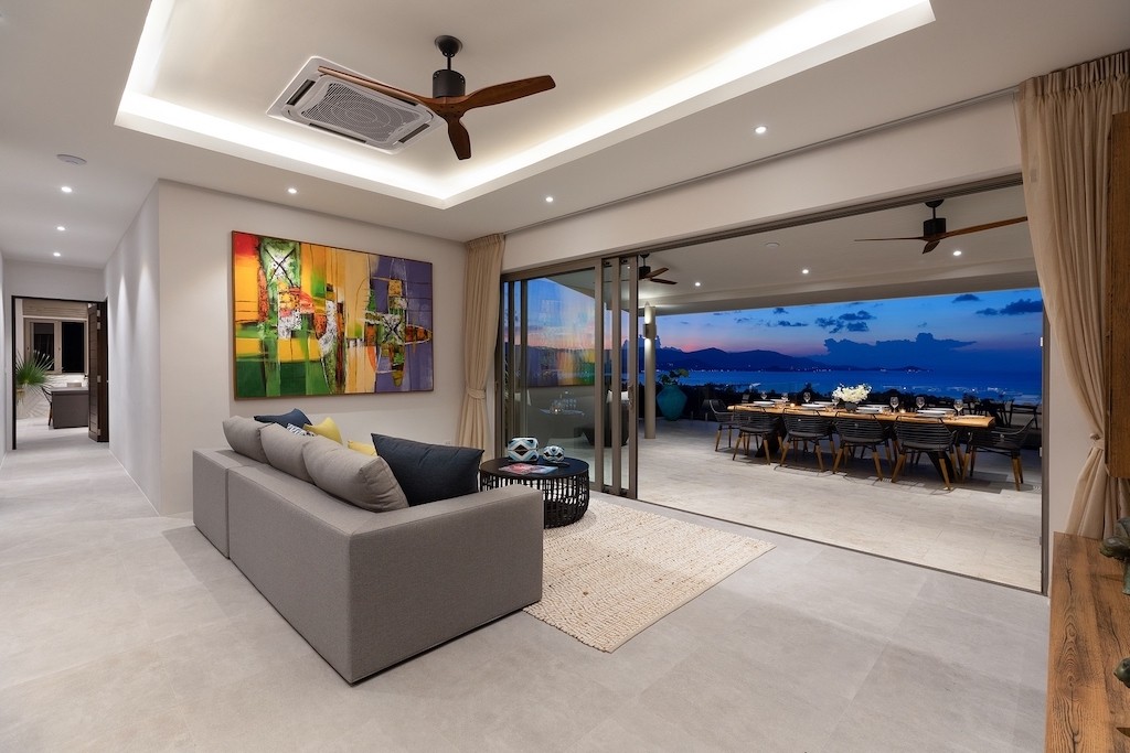 Luxury Plai Laem Villa For Sale Lounge
