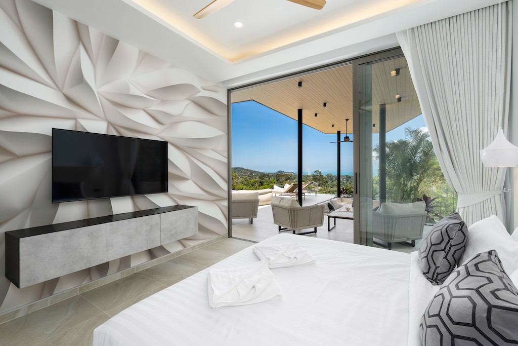 Luxury Property In Bophut Koh Samui Bedroom