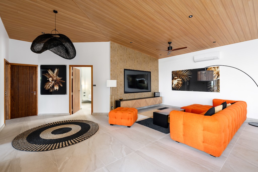 Luxury Property In Bophut Koh Samui Lounge