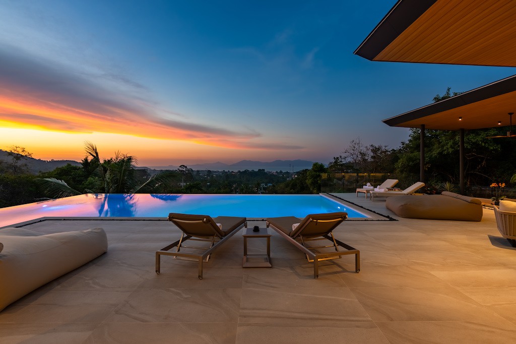 Luxury Property In Bophut Koh Samui Sunset
