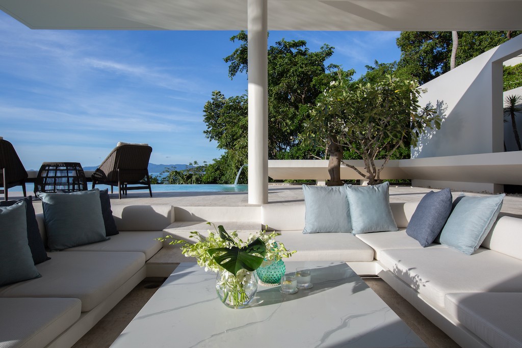 Luxury Property In Koh Samui Sunken Seating