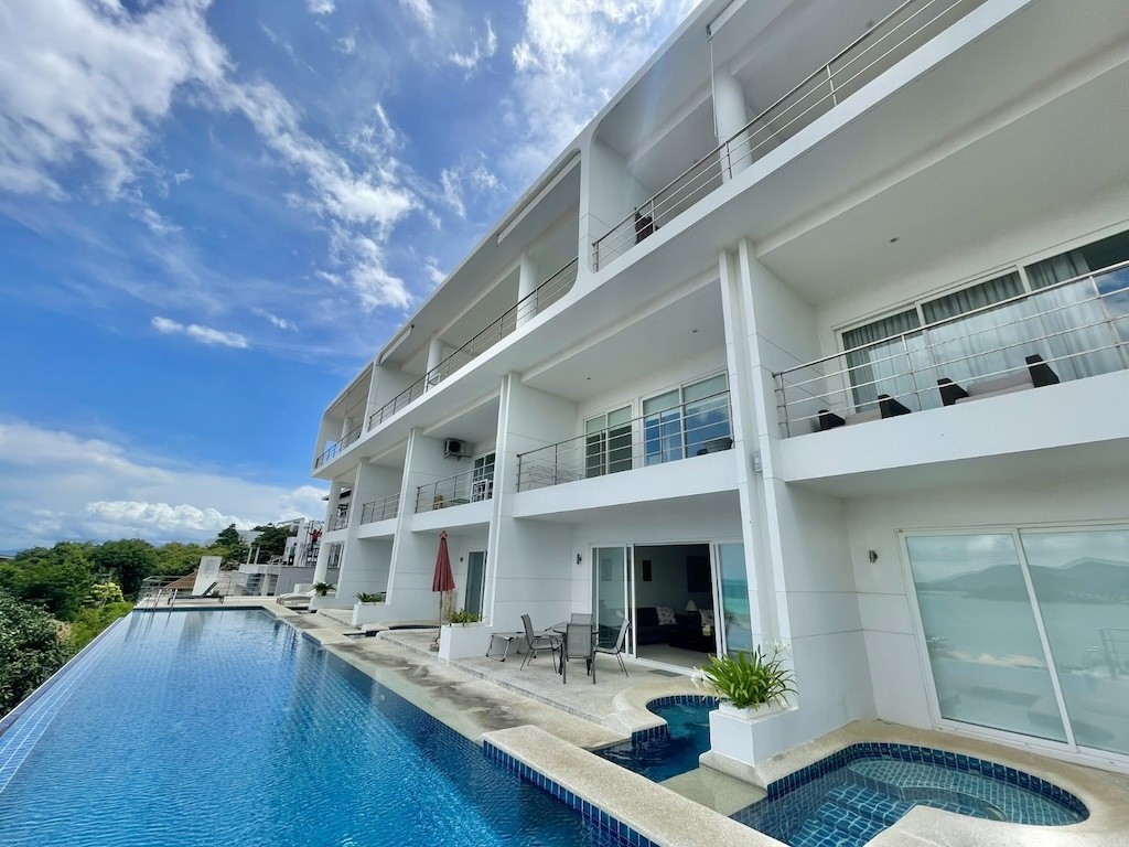 Luxury Sea View Apartment Koh Samui Building Exterior